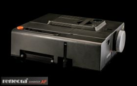 ACFA - Black Matt Reflecta Diamator 1002 35mm Slide Projector for System and Lens.