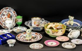 Box of Assorted China & Porcelain,