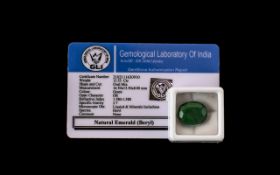 13.55ct Natural Emerald Gemstone.