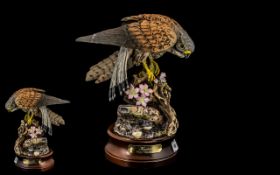 Royal Doulton Ltd Edn 'Kestrel' (Falco Tinnunculus), DA144, modelled by J G Tongue, no.