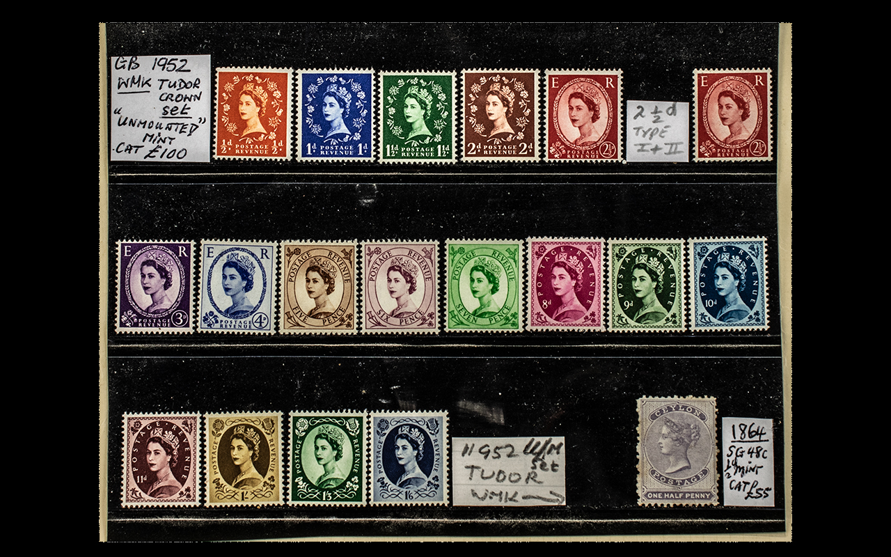 Stamps Extensive Commonwealth collection + GB from Queen Vic to 1960 NZ set of 21 to the £, - Image 3 of 3