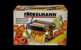 Fackelmann Pasta Maker stainless steel, in original box.