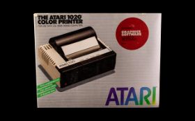 Atari 1020 Colour Printer. Serial No 926FB38574333, For Atari Computer 800XL.