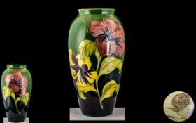 W. Moorcroft Signed Large and Impressive Tube lined Vase