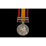 Queens South Africa Medal With Two Clasps South Africa 1902 & Cape Colony Awarded To 5371 PTE T