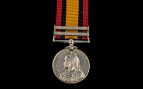 Queens South Africa Medal With Two Clasps South Africa 1902 & Cape Colony Awarded To 5371 PTE T