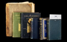 Small Collection of London Related Books comprising London by Walter Besant, MA, 1898, Book of the