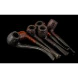 Collection of Old Pipes, six in total to include Hardcastle Special Deluxe, Graco Sablee etc.; a