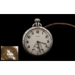 CYMA Military Pocket Watch, working at time of cataloguing