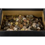 Large Collection of Foreign Coins, a huge collection, several hundred coins of various dates and