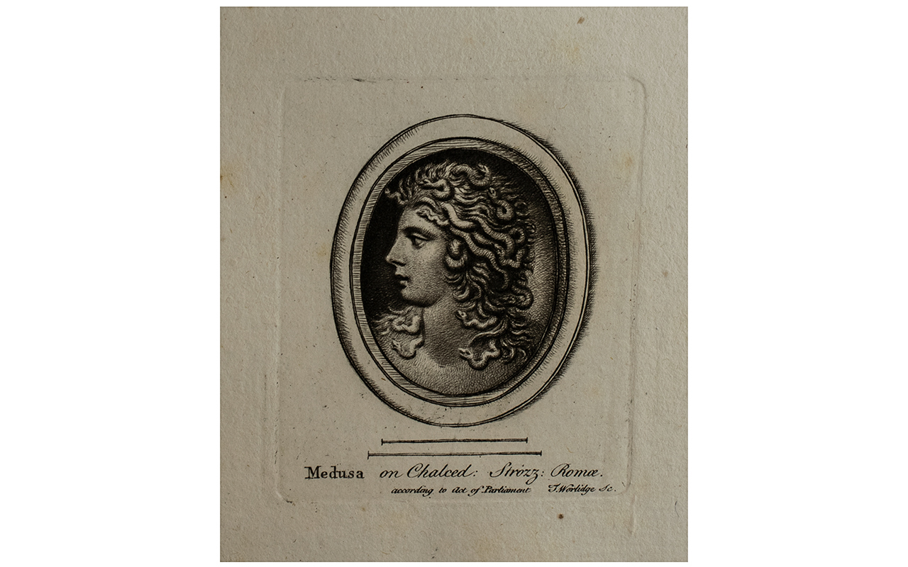 Gems by Thomas Worlidge 1768: ''Gems: A Select Collection Of Drawings From Curious Antique Gems; - Image 8 of 13