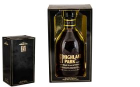 Highland Park Rare Old HIghland Single Malt Scotch Whisky ( Bottle ) Aged 12 Years. Bottled by James