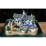 Limited Edition Light Up Lilliput Lane Cottage ' The Lock Inn' No. L2964, Limited Edition No.