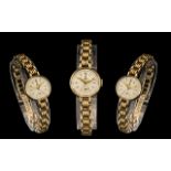 Rolex Tudor - Attractive Ladies 9ct Gold Mechanical Wind Wrist Watch, with Superb Integral 9ct