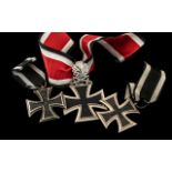 Three Copy Iron Cross Medals.