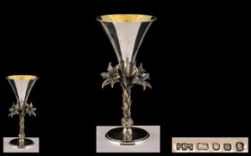 An Elizabeth II Silver Commemorative Goblet, no. 238 of 750, made by order of the provost and