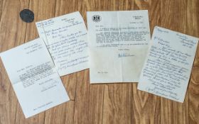 Winston Churchill Interest: Large Collection of Letters To and From 10 Downing St., letters sent and