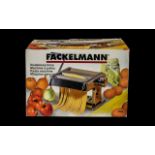 Fackelmann Pasta Maker stainless steel, in original box.