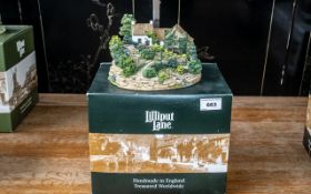 Limited Edition Lilliput Lane Jesmond Mill No. L2900, Limited Edition No. 0411. In excellent