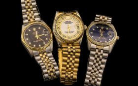 Three Gents Fashion Watches