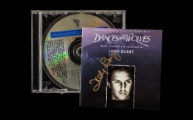 James Bond Composer John Barry Rare Signed Autograph Dances With Wolves First Edition CD This is