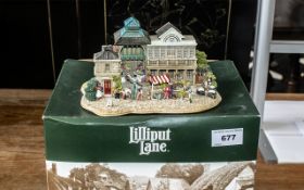 Limited Edition Lilliput Lane Cottage 'Covent Garden' No.L2597, Limited Edition No. 243. In