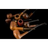 Large Collection of Old Pipes to include genuine block Meerschaum, Portland Natural, Thorburn