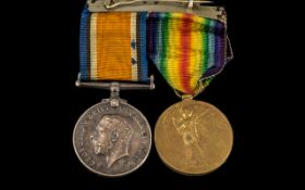 WW1 War Medal And Victory Medal Awarded To 141176 GNR W BRADBURY R.A