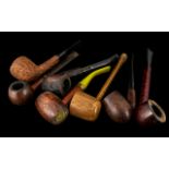 Collection of Old Pipes to include Carey, Thorburn, T & B etc., seven in total, all makes and sizes