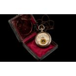 Rotax Volts in the Form of a Pocket Watch, comes in case No.8430, original Rotax box