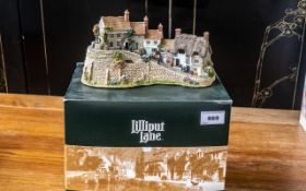 Limited Edition Light Up Lilliput Lane Cottage 'Gold Hill, Shaftesbury' No. L2856, Limited Edition