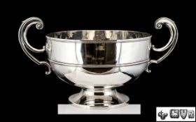 Edwardian Period - Superb Quality Huge and Impressive Twin Handle Punch Bowl of Excellent