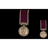 Long Service and Good Conduct Medal Regular Army QEII Awarded To 21126022 W O CL 2 J A HEARD RE