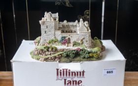 Limited Edition Lilliput Lane Cottage 'Duart Castle'. Limited Edition of 3000. In excellent