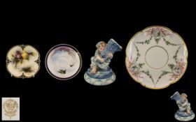 Collection of Small Antique Porcelain It