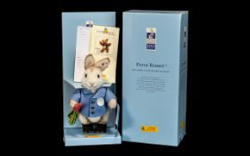 Steiff Peter Rabbit 100 Years Anniversary Edition in original box with paperwork,