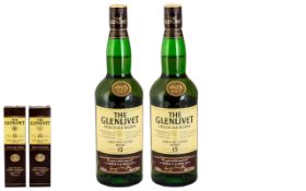 The Glenlivet Single Malt Scotch Whisky French Oak Reserve - 15 Years of Age.