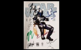 Star Wars Autographed Cast &amp;