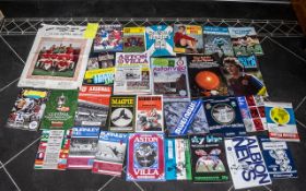 Manchester United Interest - Collection of Manchester United Programmes and others, including Season