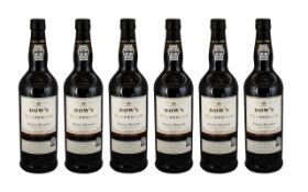 Dows - Collection of 6 Bottles of Finest Reserve Port. Each Bottled 75cl - 20% Vol.