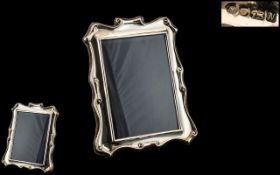 Silver Photo Frame of lovely quality and design, fully hallmarked for silver, 7.