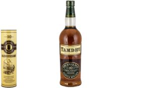 Tamdhu Distillery Fine Single Malt Scotch Whisky - Aged 10 Years. 75cl - 40% Vol. Seal Intact.