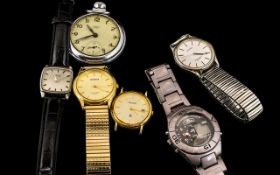 Collection of Gent's Watches & Pocket Watch,