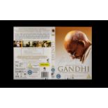 Gandhi Sir Richard Attenborough Rare Signed Autograph DVD Cover This is something beautiful,