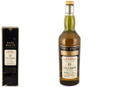 Rare Malt - Aultmore Ltd Edition Natural Cask Strength Single Malt Scotch Whisky - Aged 21 Years.