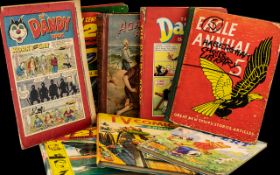 Collection of Vintage Children's Annuals, Dandy, TV Century 21, Rupert etc.