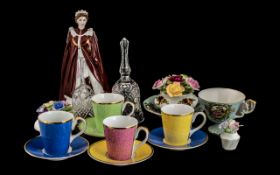 Royal Worcester Figure of H M The Queen celebrating her 80th birthday,