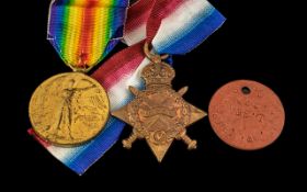 WW1 Medal Group Of Three To Include 1914-15 Star, British War And Victory Medal,