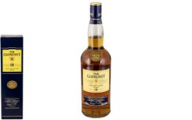 The Glenlivet Single Malt Scotch Whisky - 18 Years Old. Finest of All Whiskies - Fit For a King.