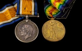 WW1 Pair British War & Victory Medal Awarded To L-18045 SGT J DIXON R.A.